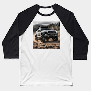 Off-roading in wilderness Baseball T-Shirt